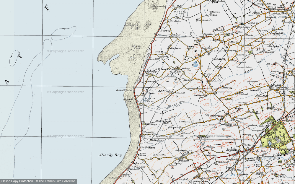 Old Map of Salta, 1925 in 1925