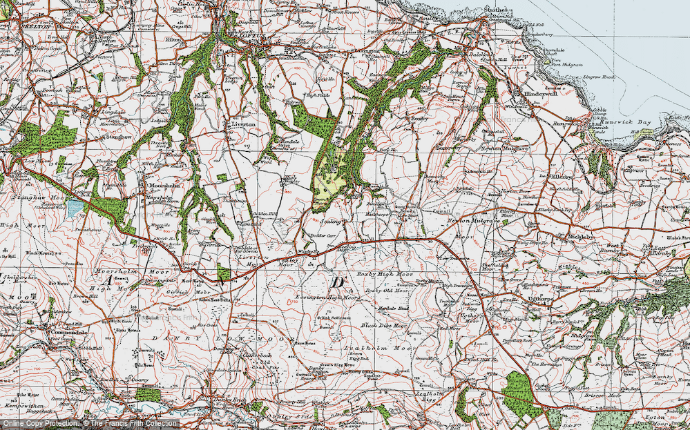 Old Maps of Dodder Carr, Cleveland - Francis Frith