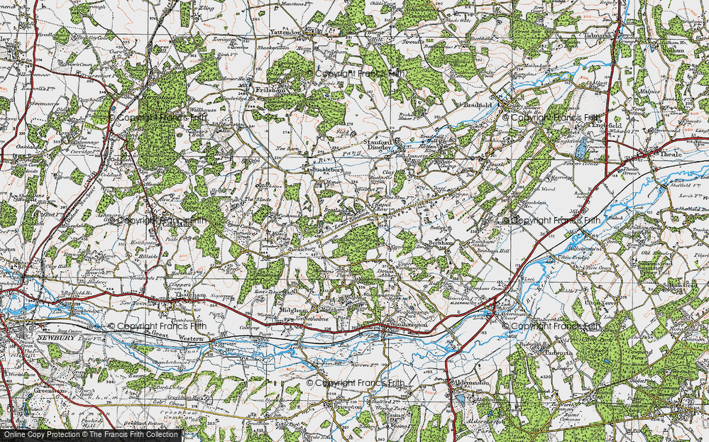 Old Map of Scotland, 1919 in 1919