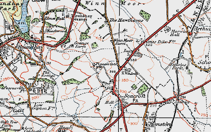 Old map of Seacroft in 1925