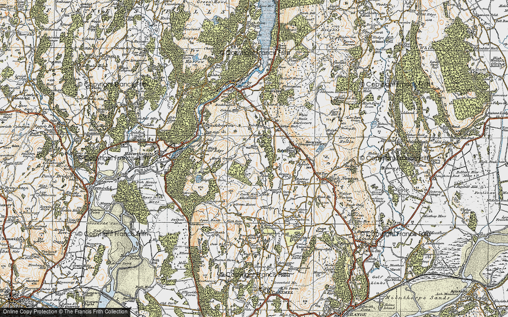 Old Map of Seatle, 1925 in 1925