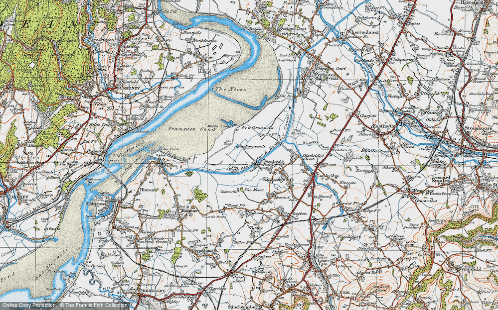 Old Map of Shepherd's Patch, 1919 in 1919