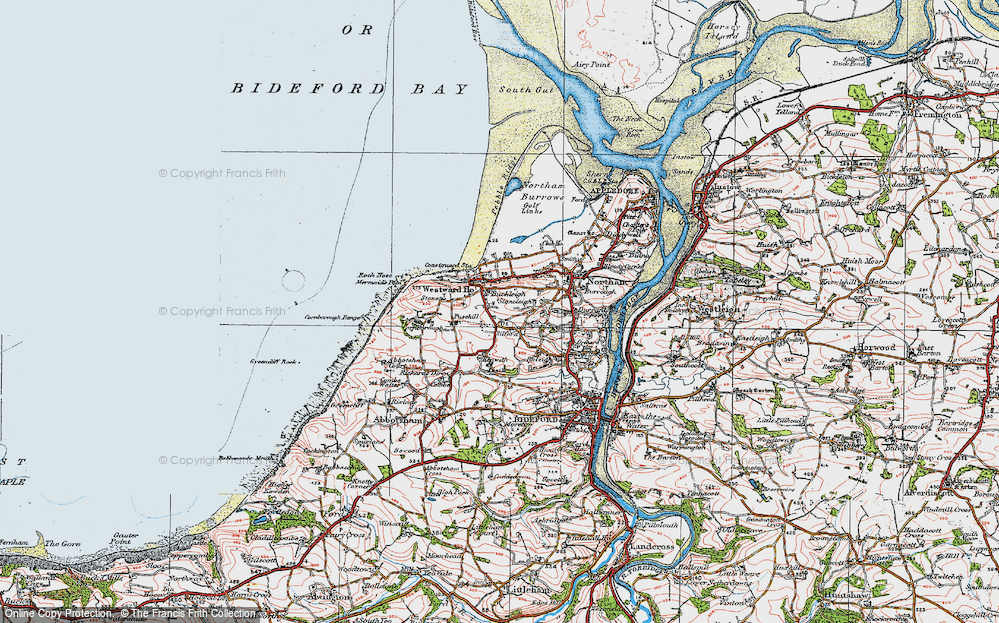 Old Map of Silford, 1919 in 1919