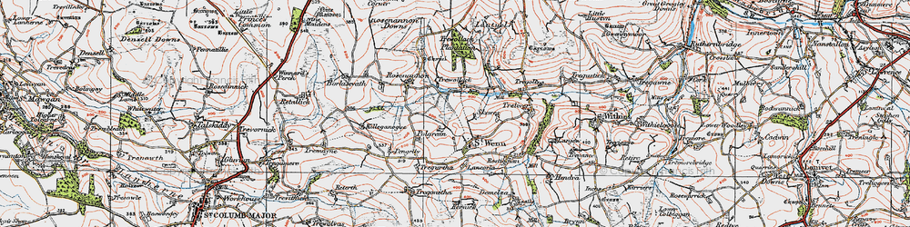 Old map of Skewes in 1919