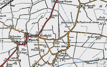 Old map of Slay Pits in 1923
