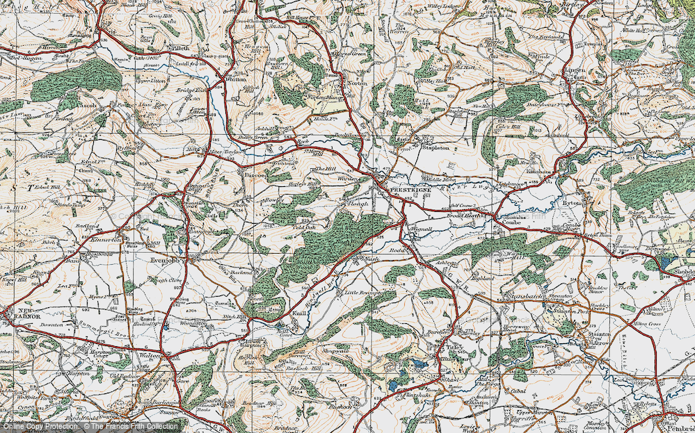 Old Map of Slough, 1920 in 1920