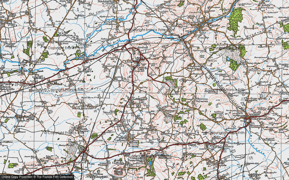 Old Map of Small Way, 1919 in 1919