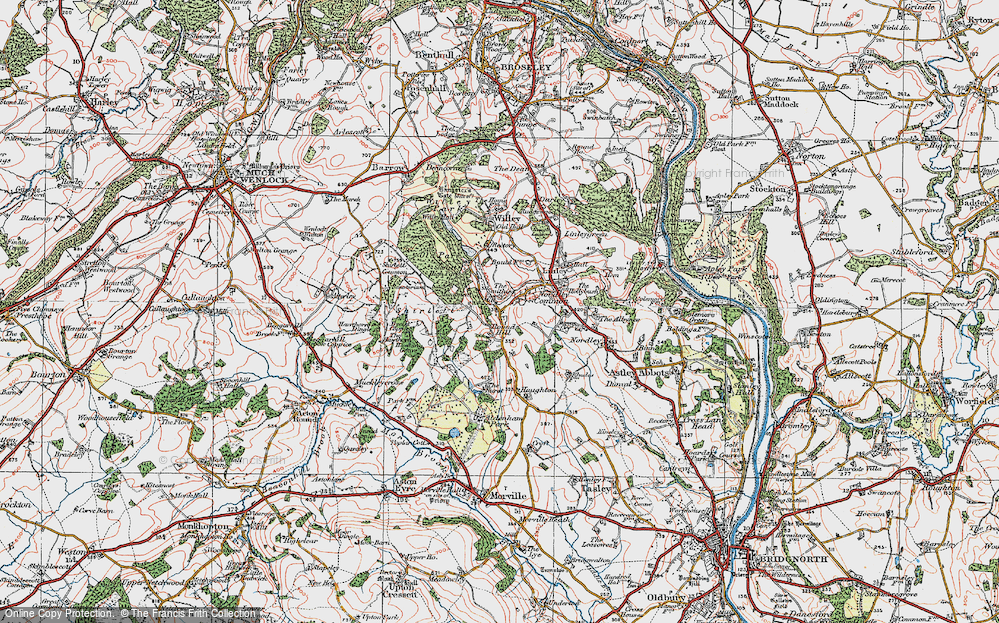 Old Map of Smithies, The, 1921 in 1921