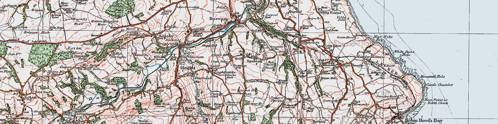 Old map of Rigg Mill in 1925