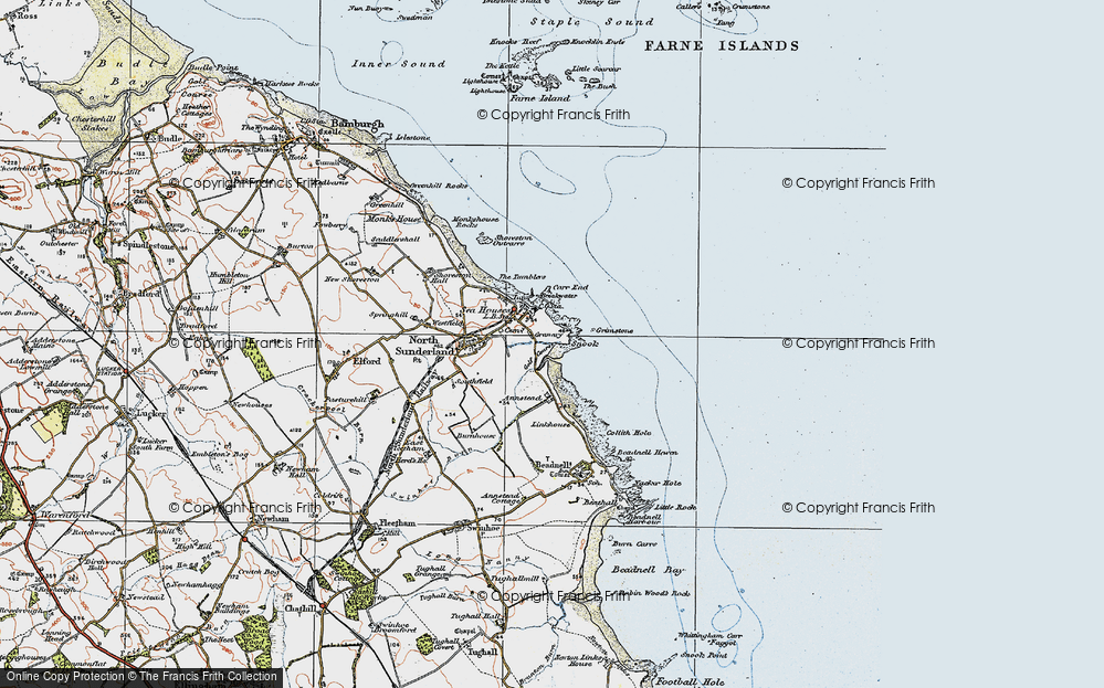 Old Map of Snook, 1926 in 1926