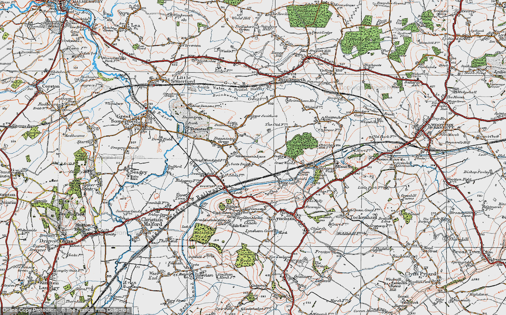 Old Map of Sodom, 1919 in 1919