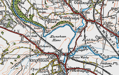 Old map of Somerdale in 1919