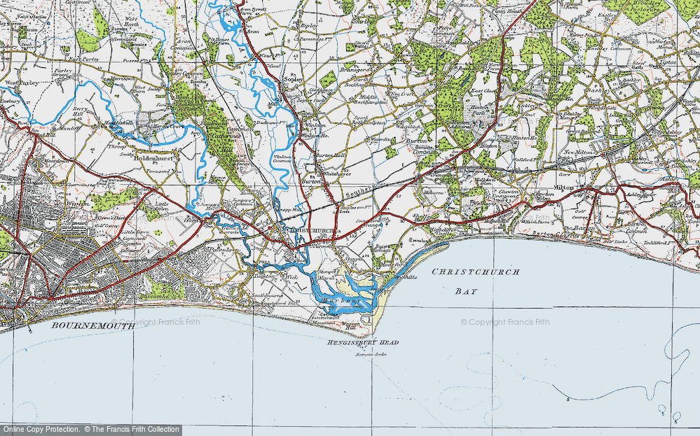 Old Map of Somerford, 1919 in 1919