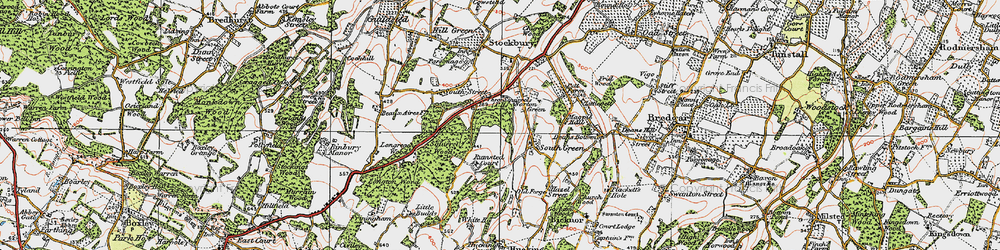 Old map of Magpie Hall in 1921