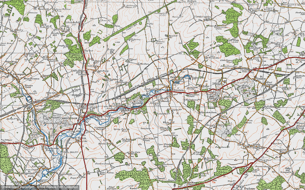 Old Map of Southington, 1919 in 1919