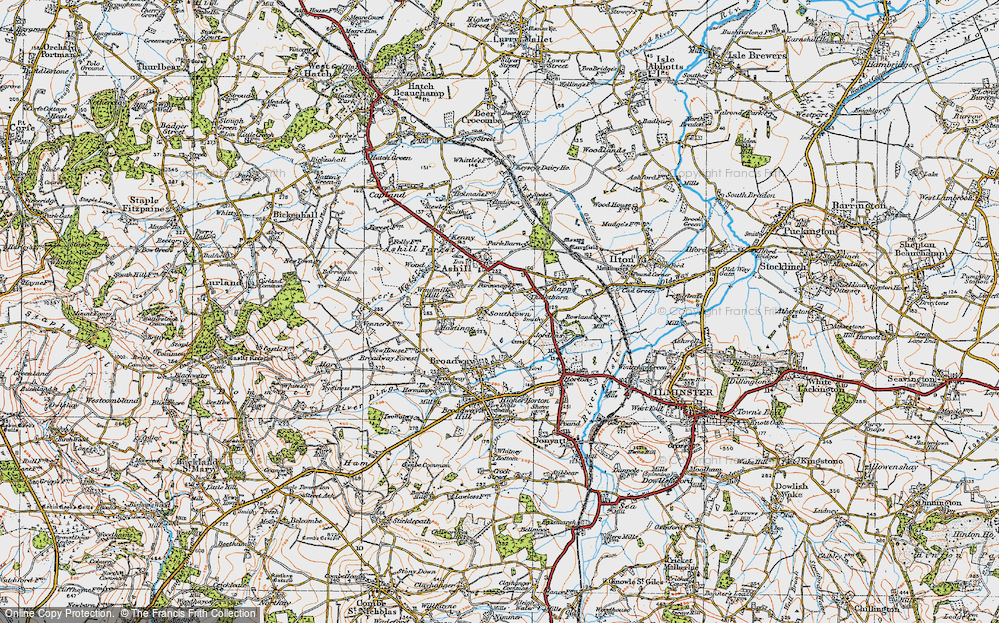 Old Map of Southtown, 1919 in 1919