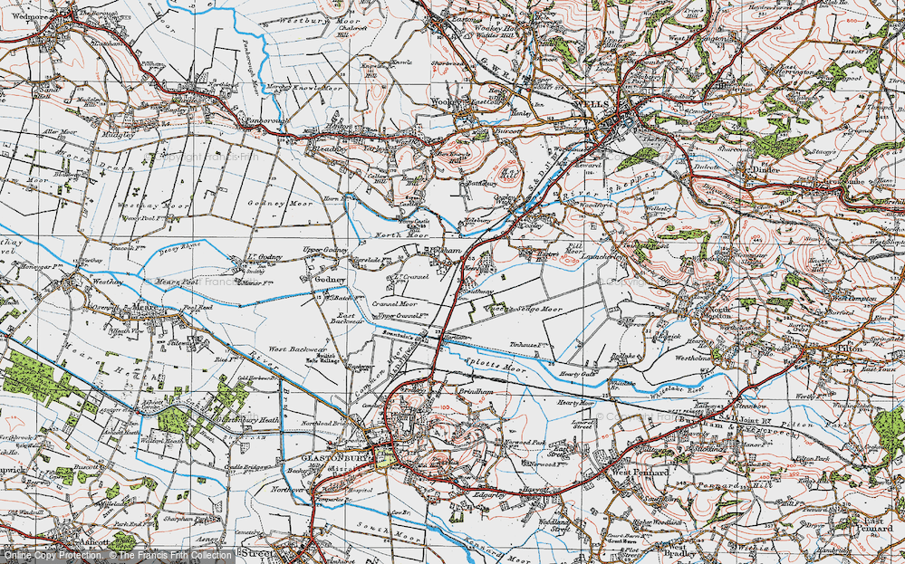Old Map of Southway, 1919 in 1919