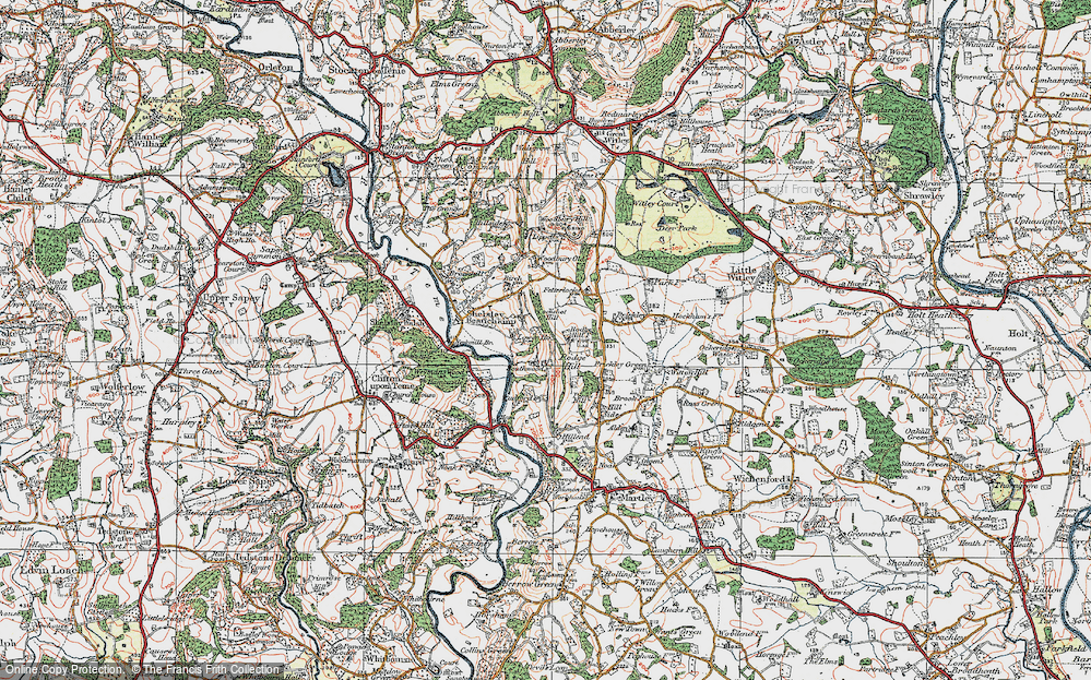 Old Map of Southwood, 1920 in 1920