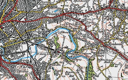 Old map of St Anne's Park in 1919