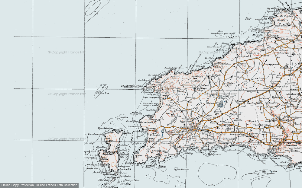 St Davids Head, 1922