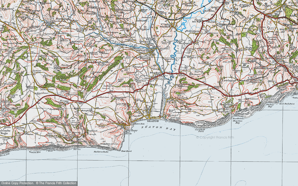 Old Map of St Dympna's, 1919 in 1919