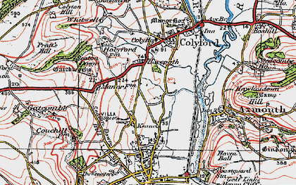 Old map of St Dympna's in 1919