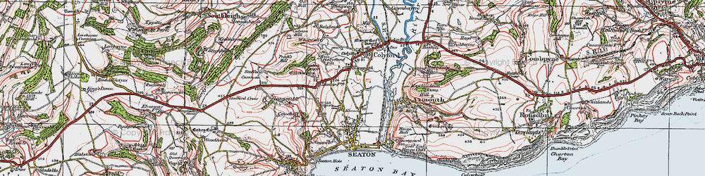 Old map of St Dympna's in 1919