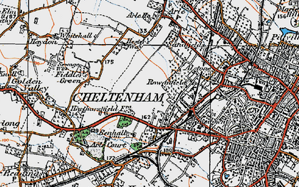 Old map of St Mark's in 1919