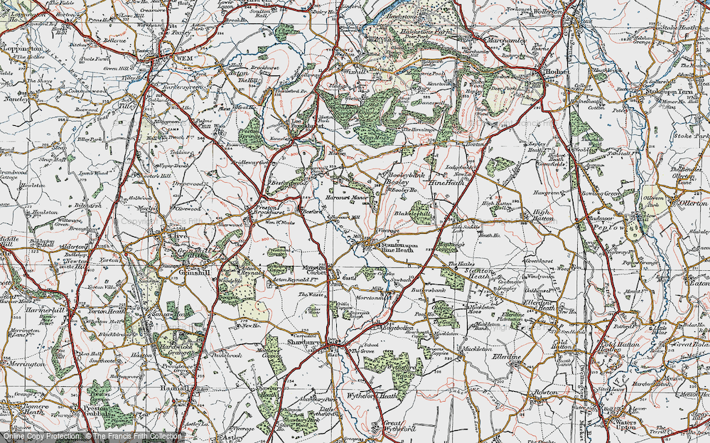 Stanton upon Hine Heath, 1921