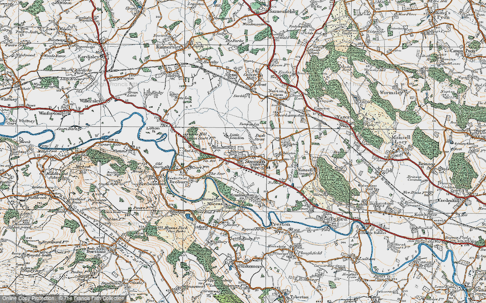 Staunton on Wye, 1920