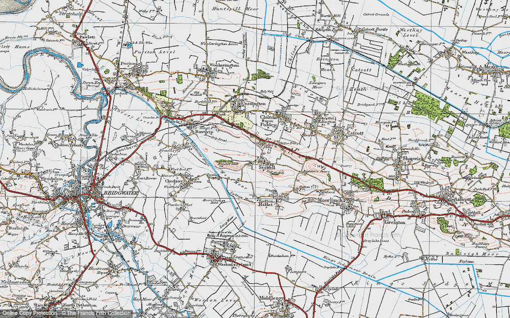 Old Maps of Stawell, Somerset Francis Frith