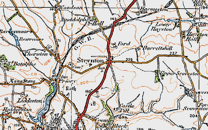 Old map of Steynton in 1922