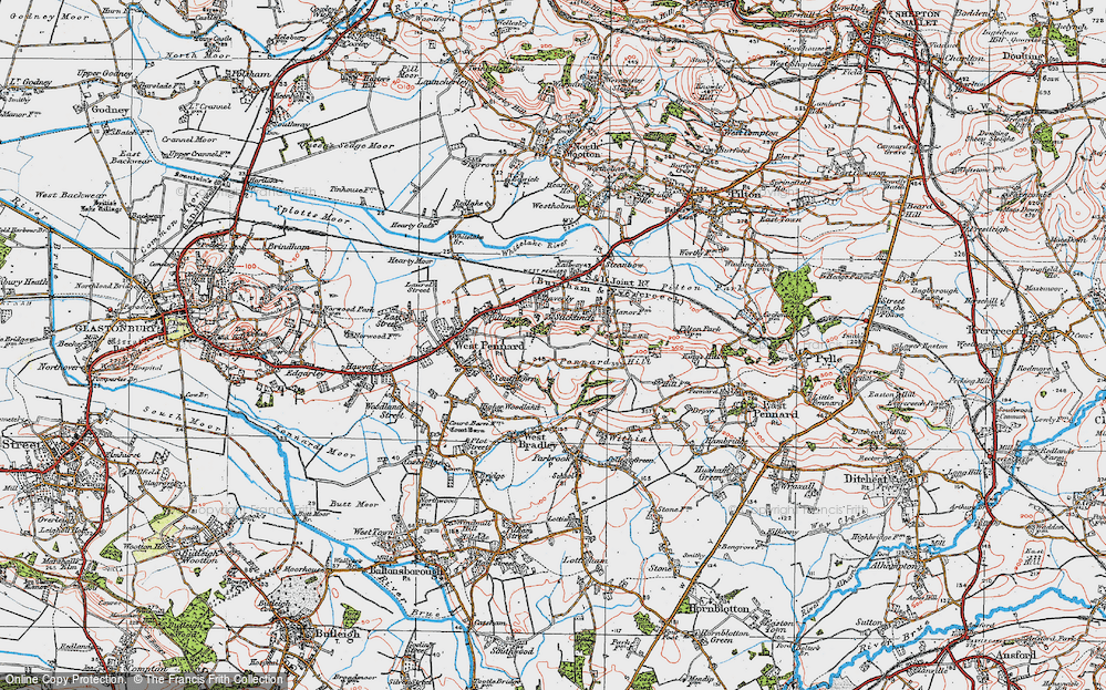 Old Map of Sticklinch, 1919 in 1919