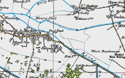 Old map of Stileway in 1919