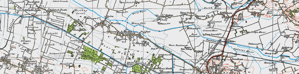 Old map of Stileway in 1919