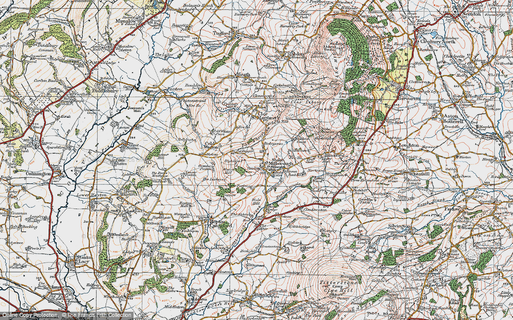 Stoke St Milborough, 1921