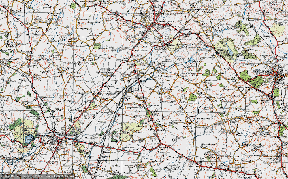 Old Map of Stoke Wharf, 1919 in 1919