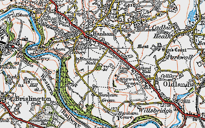 Old map of Stone Hill in 1919