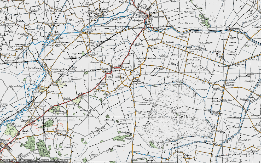Old Map of Stone Hill, 1923 in 1923
