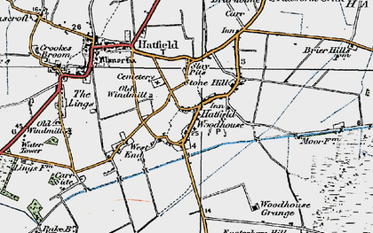 Old map of Stone Hill in 1923