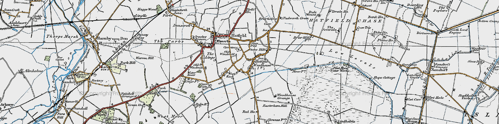 Old map of Stone Hill in 1923