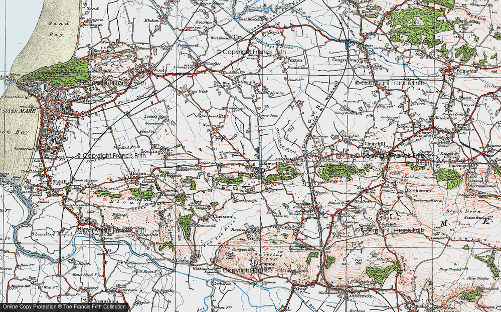 Old Map of Stonebridge, 1919 in 1919