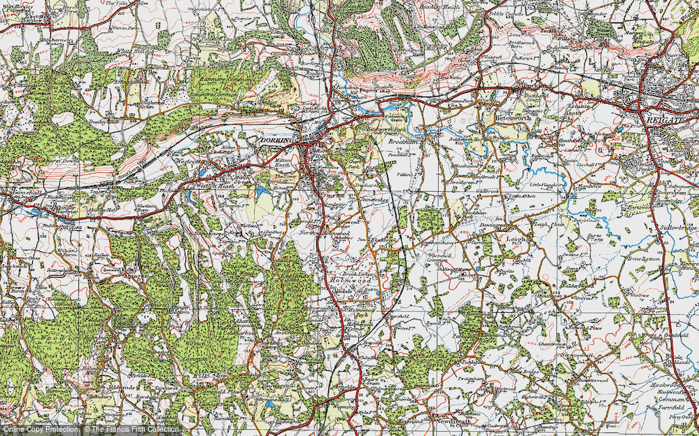 Old Map of Stonebridge, 1920 in 1920