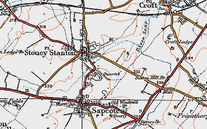 Old map of Stoney Cove in 1921