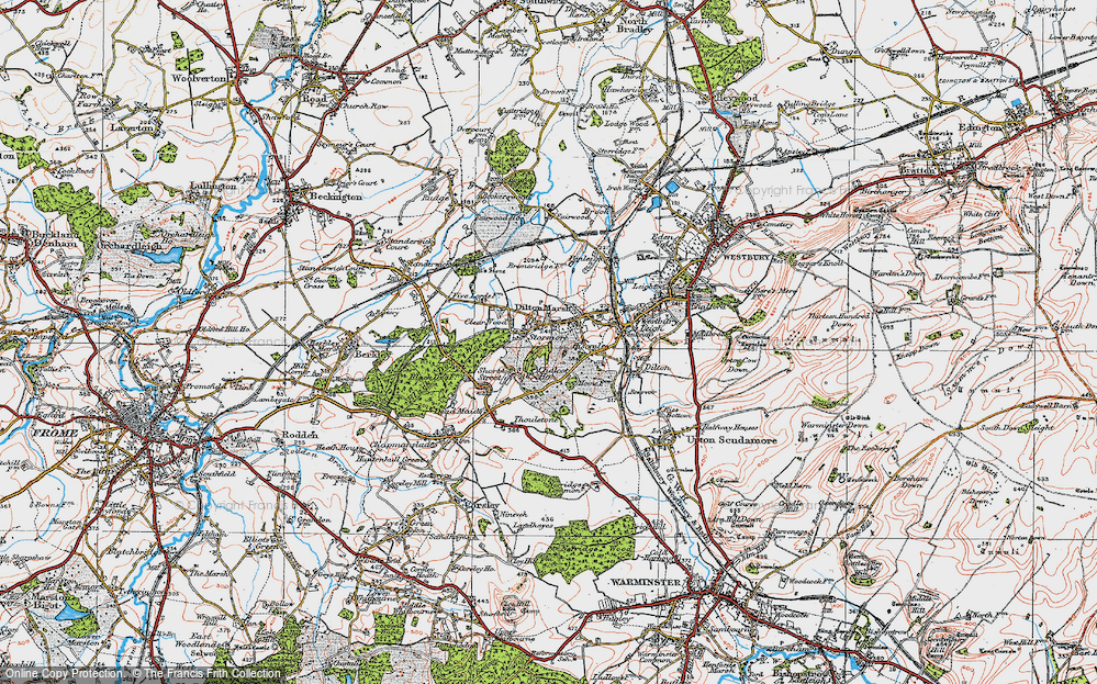 Old Map of Stormore, 1919 in 1919