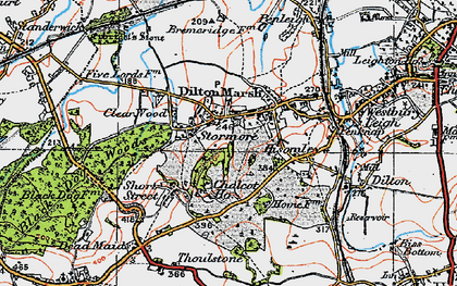 Old map of Stormore in 1919