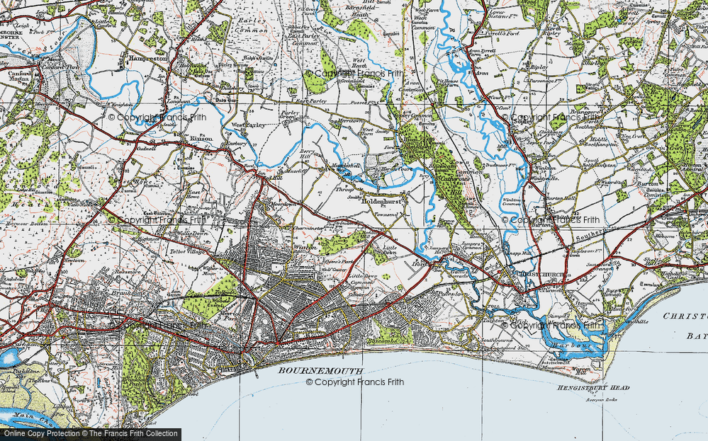 Old Map of Strouden, 1919 in 1919