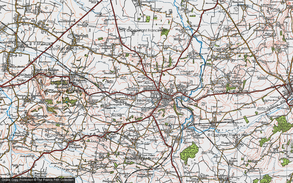 Old Map of Summerlands, 1919 in 1919