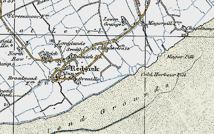 Old map of Summerleaze in 1919