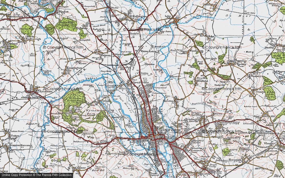 Old Map of Sunnymead, 1919 in 1919